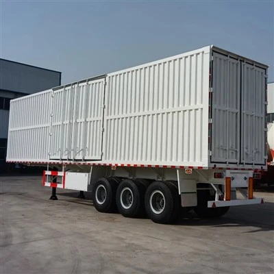Truk Kargo Tipe Kotak Semi-trailer
